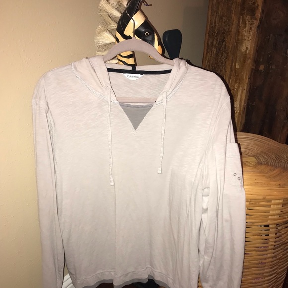 Calvin Klein Other - Calvin Klein relaxed soft hoodie shirt large 🏖